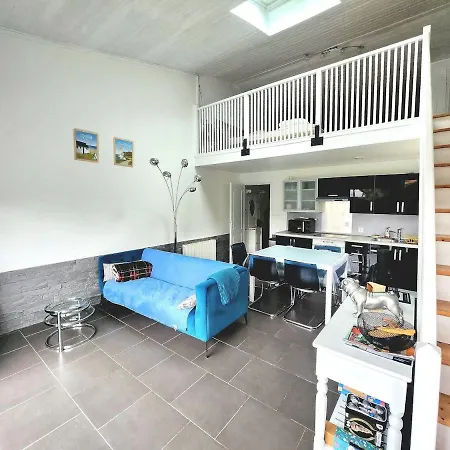 Le Calme A La Mer, Maison Avec Jardin - Дом отдыха Экиан-Пляж